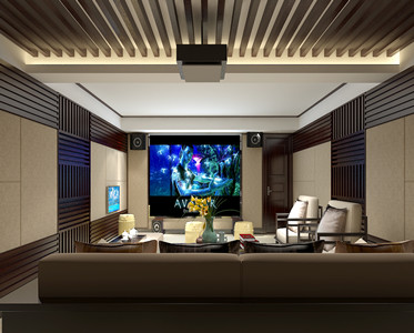 黃江寶湖山莊別墅高級影音多功能室
